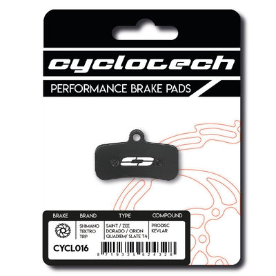 Plaquette de frein à disque Cyclo Tech prodisc kevlar shimano saint