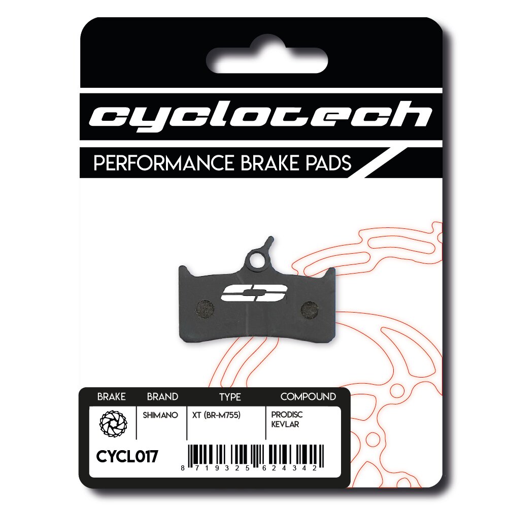 Plaquette de frein à disque Cyclo Tech prodisc kevlar shimano deore xt