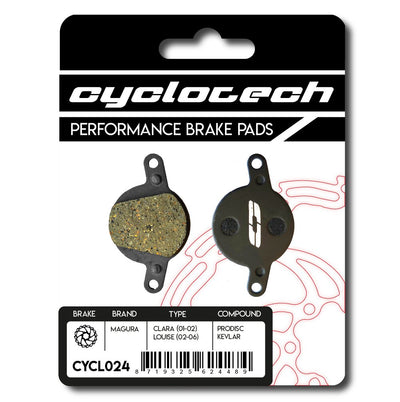 Plaquette de frein à disque Cyclo tech prodisc kevlar magura clara