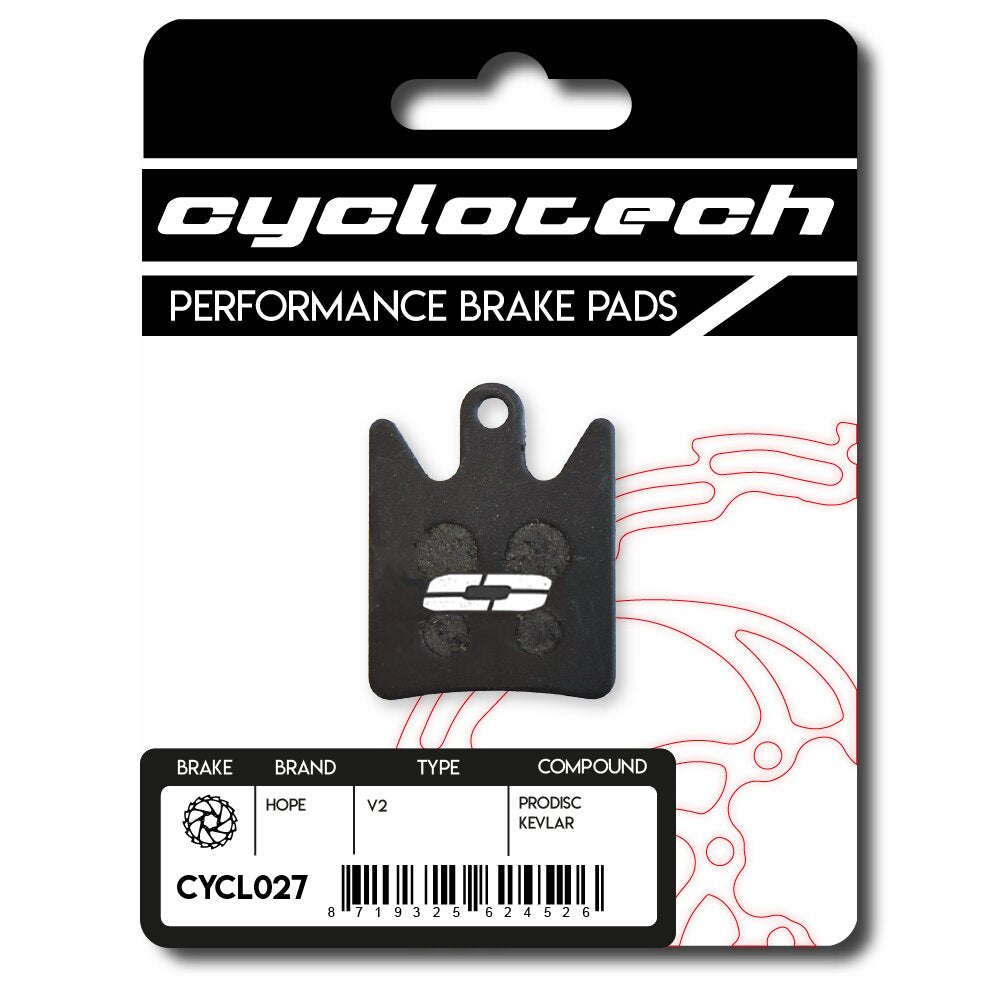 Plaquette de frein à disque Cyclo tech prodisc kevlar espérons v2