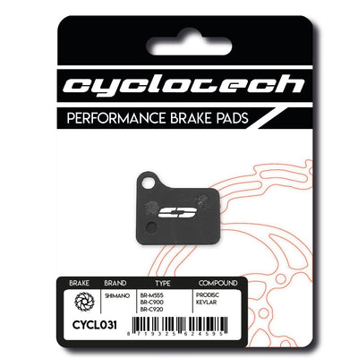 Plaquette de frein à disque Cyclo tech prodisc kevlar shimano deo br-m555