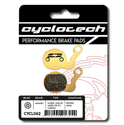 Plaquette de frein à disque Cyclo tech prodisc métal magura louise