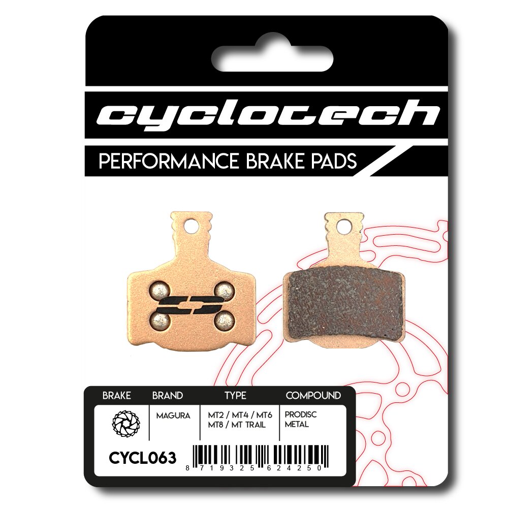 Plaquette de frein à disque Cyclo tech prodisc métal magura mt2 mt4