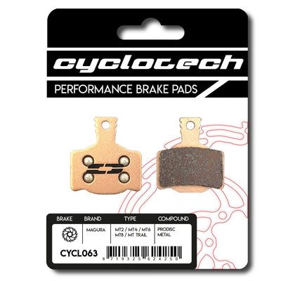 Plaquette de frein à disque Cyclo tech prodisc métal magura mt2 mt4
