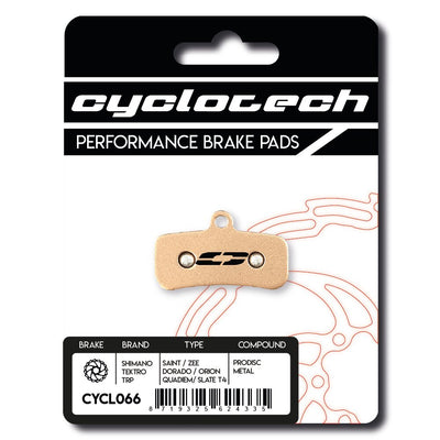 Plaquette de frein à disque Cyclo tech prodisc métal shimano saint