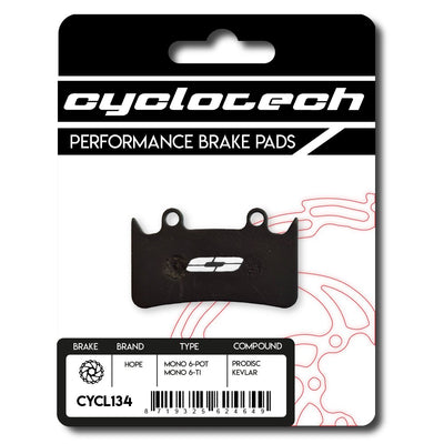 Plaquette de frein à disque Cyclo Tech prodisc kevlar Hope mono