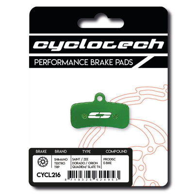 Plaquette de frein à disque Cyclo tech prodisc vélo électrique shimano saint