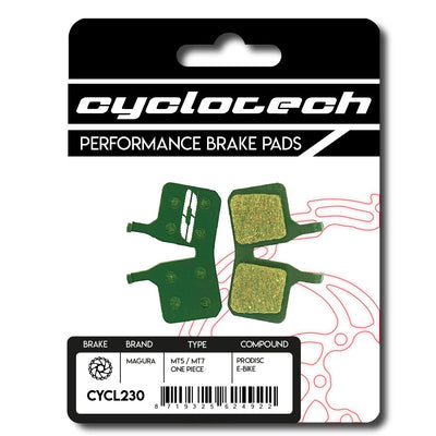 Plaquette de frein à disque Cyclo tech prodisc vélo électrique magura mt5