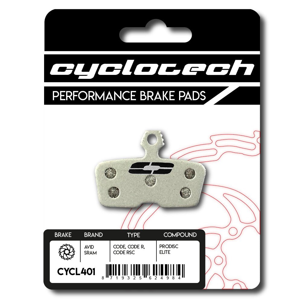 Plaquette de frein à disque Cyclo Tech prodisc Elite code Sram