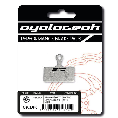 Plaquette de frein à disque Cyclo Tech prodisc Elite shimano xt