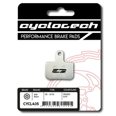 Plaquette de frein à disque Cyclo tech prodisc Elite Sram Level