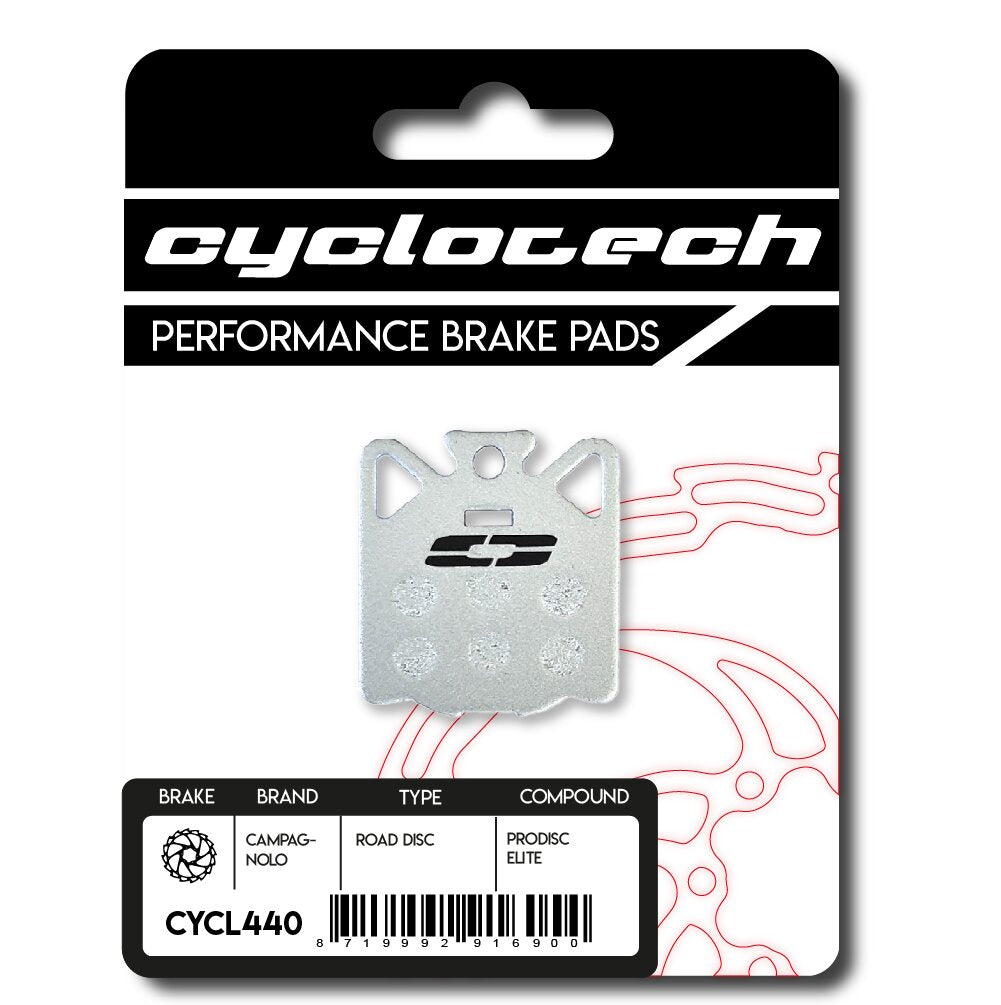 Plaquette de frein à disque Cyclo Tech prodisc Elite Campagnolo Disc