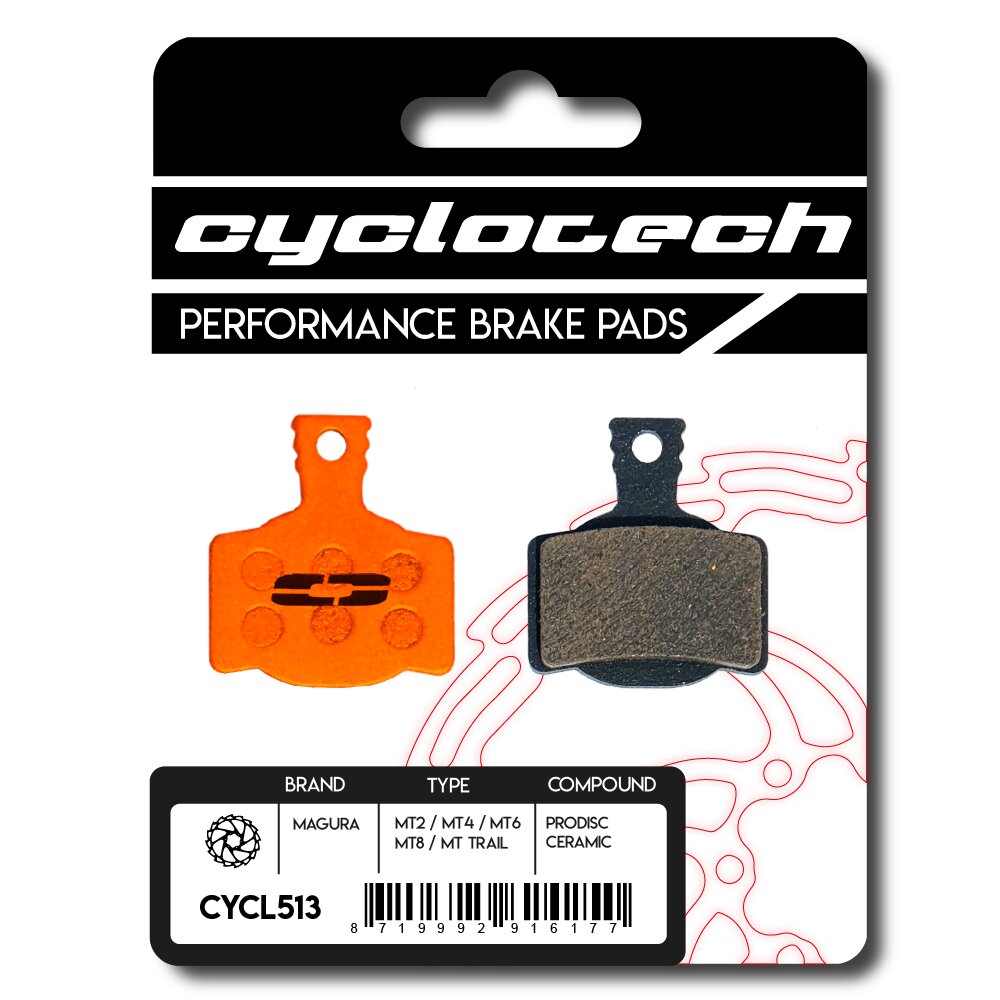 Plaquette de frein à disque Cyclo tech prodisc céramique magura mt2