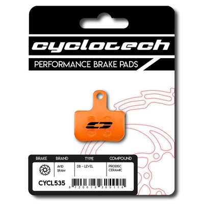 Plaquette de frein à disque Cyclo tech prodisc céramique niveau sram