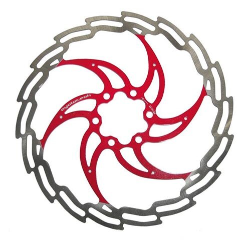 Disque de frein Cyclo tech prodisc ninja 160 mm, rouge