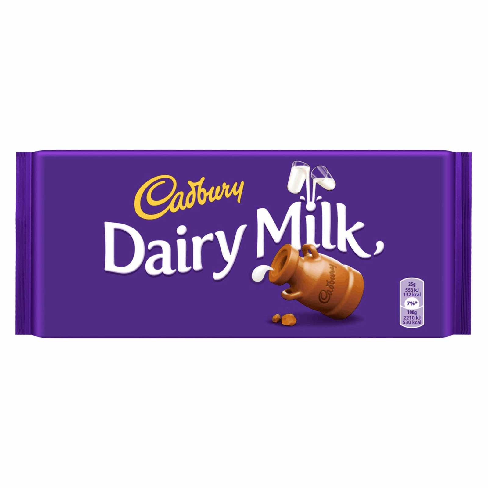 Lait laitier en comprimés Cadbury (21x 110gr)