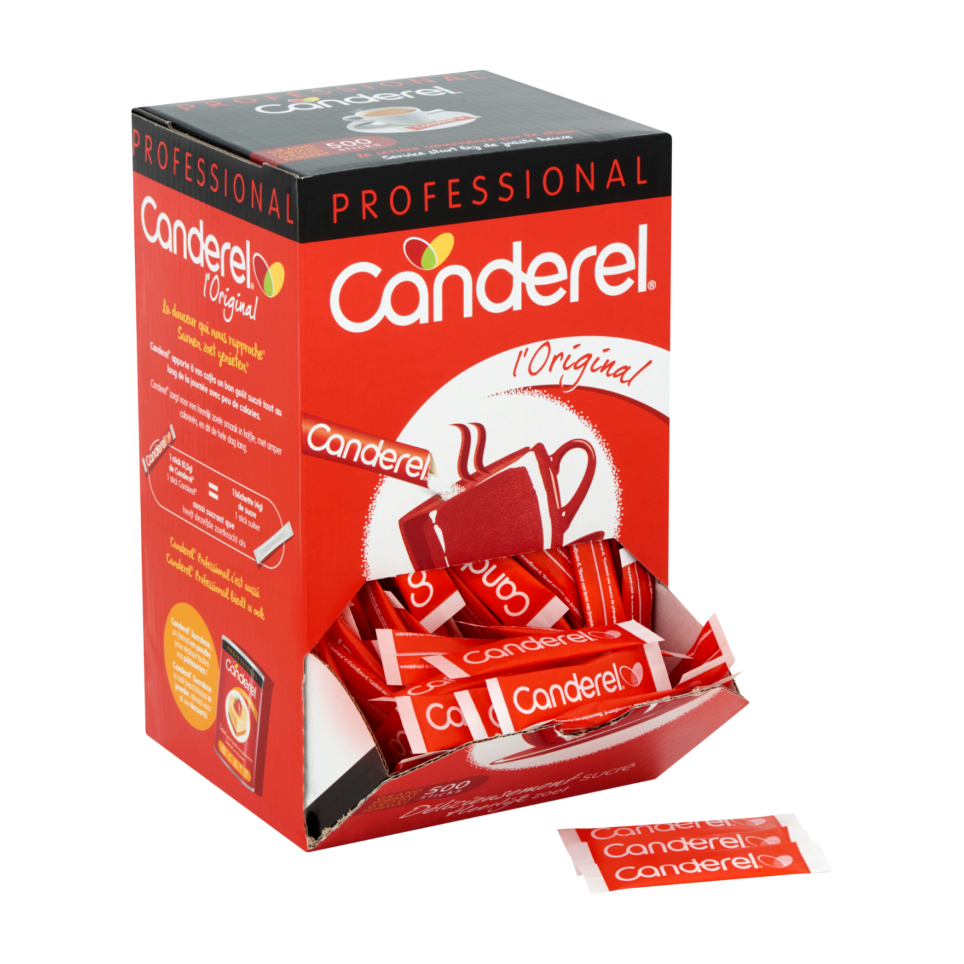 Bâton édulcorant Canderel (500x 0,5gr)