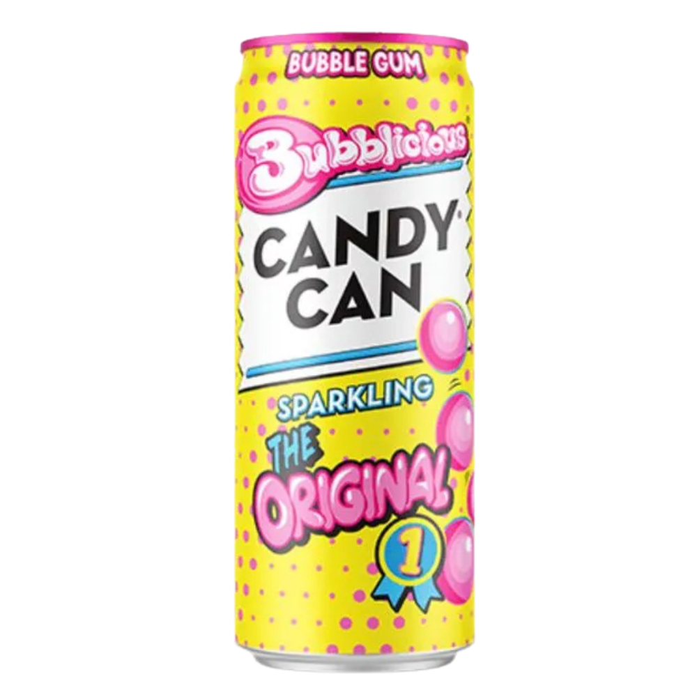 Canette de bonbons pétillante la canette originale 33 cl
