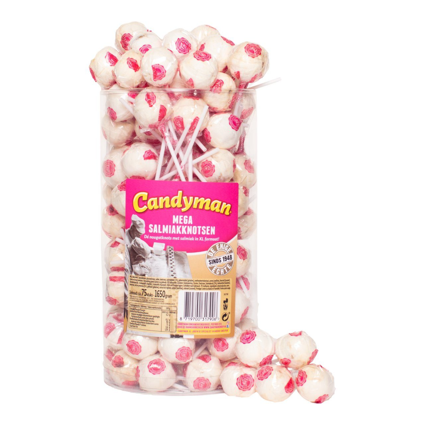 Massifs ammoniacaux Candyman mega sal (75 pièces)