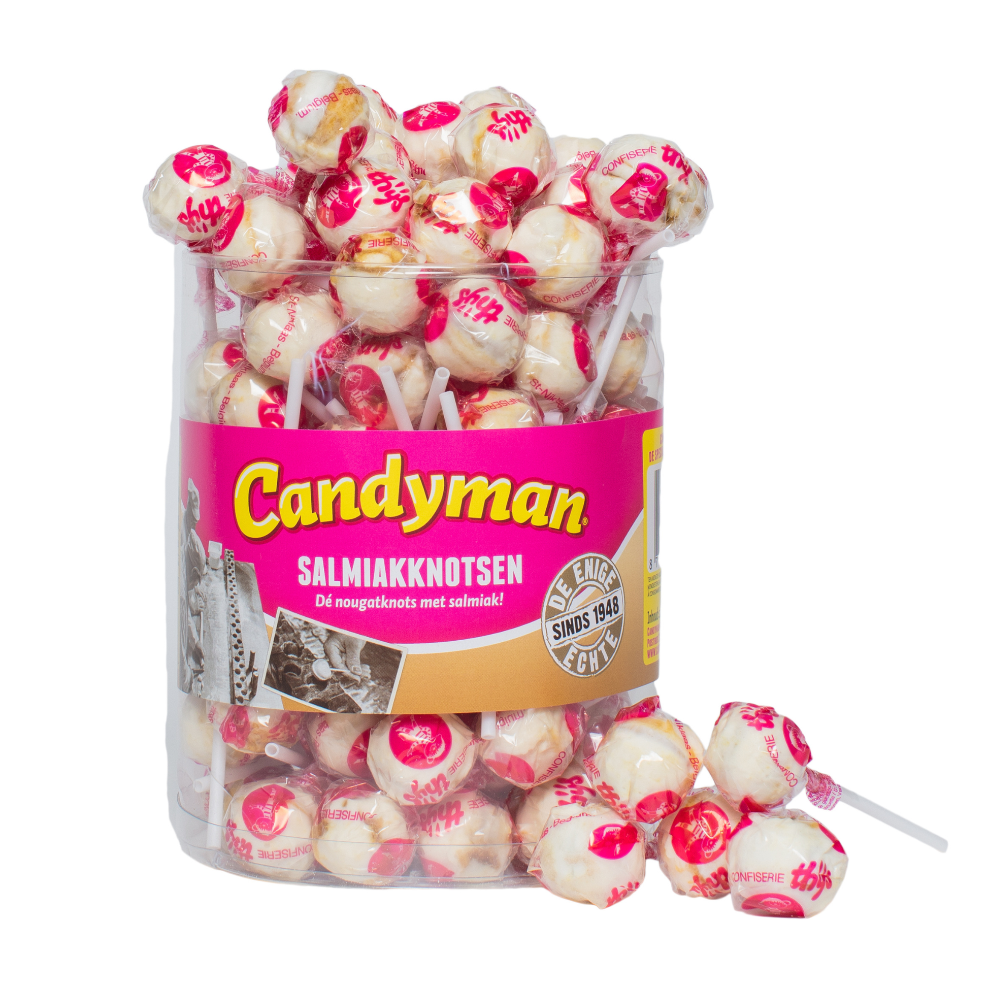 Clubs ammoniacaux Candyman sal (60 pièces)