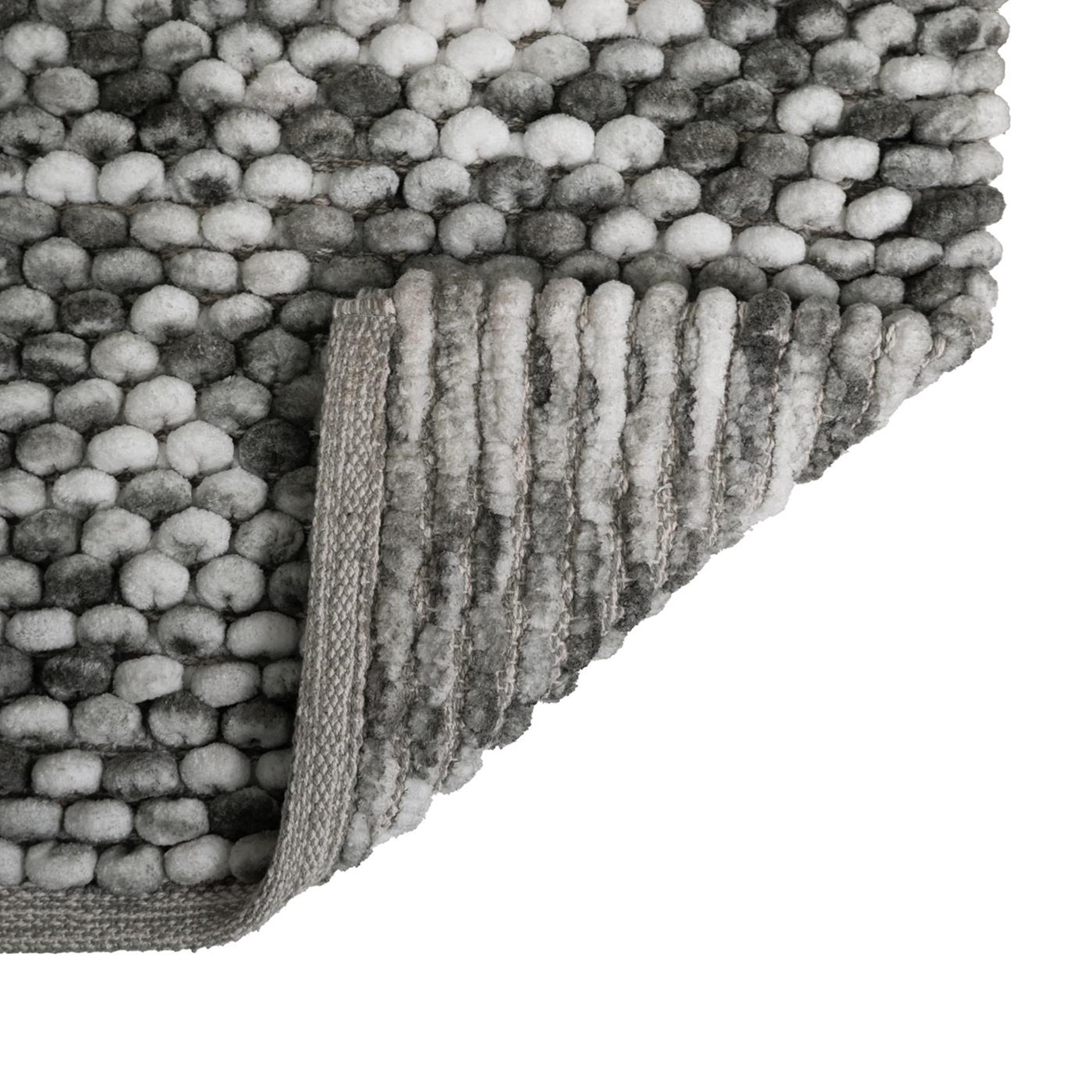 Tapis de toilette gris 60x60cm caorle