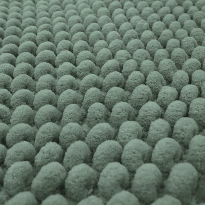Tapis de toilette vert 60 x 60 cm Caorle