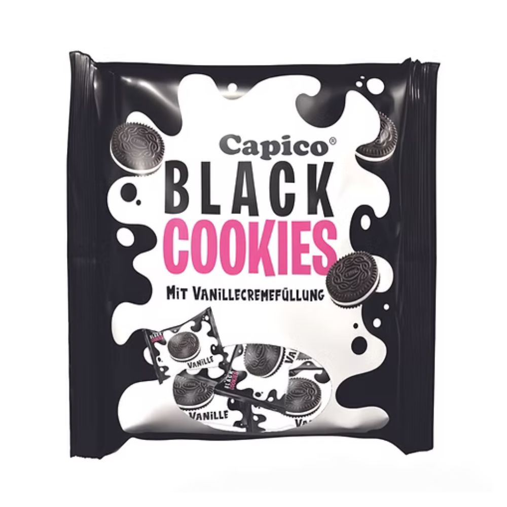 Capico biscuits noirs vanille (24 x 200g)