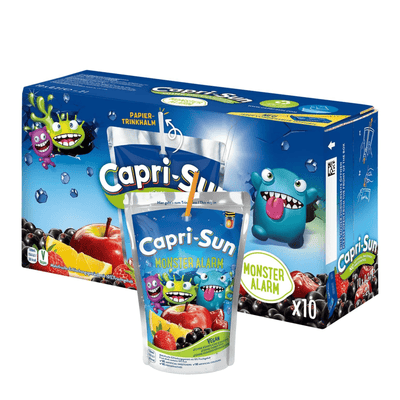 Pochette Capri-sun alarme monstre zéro (40x 200ml)
