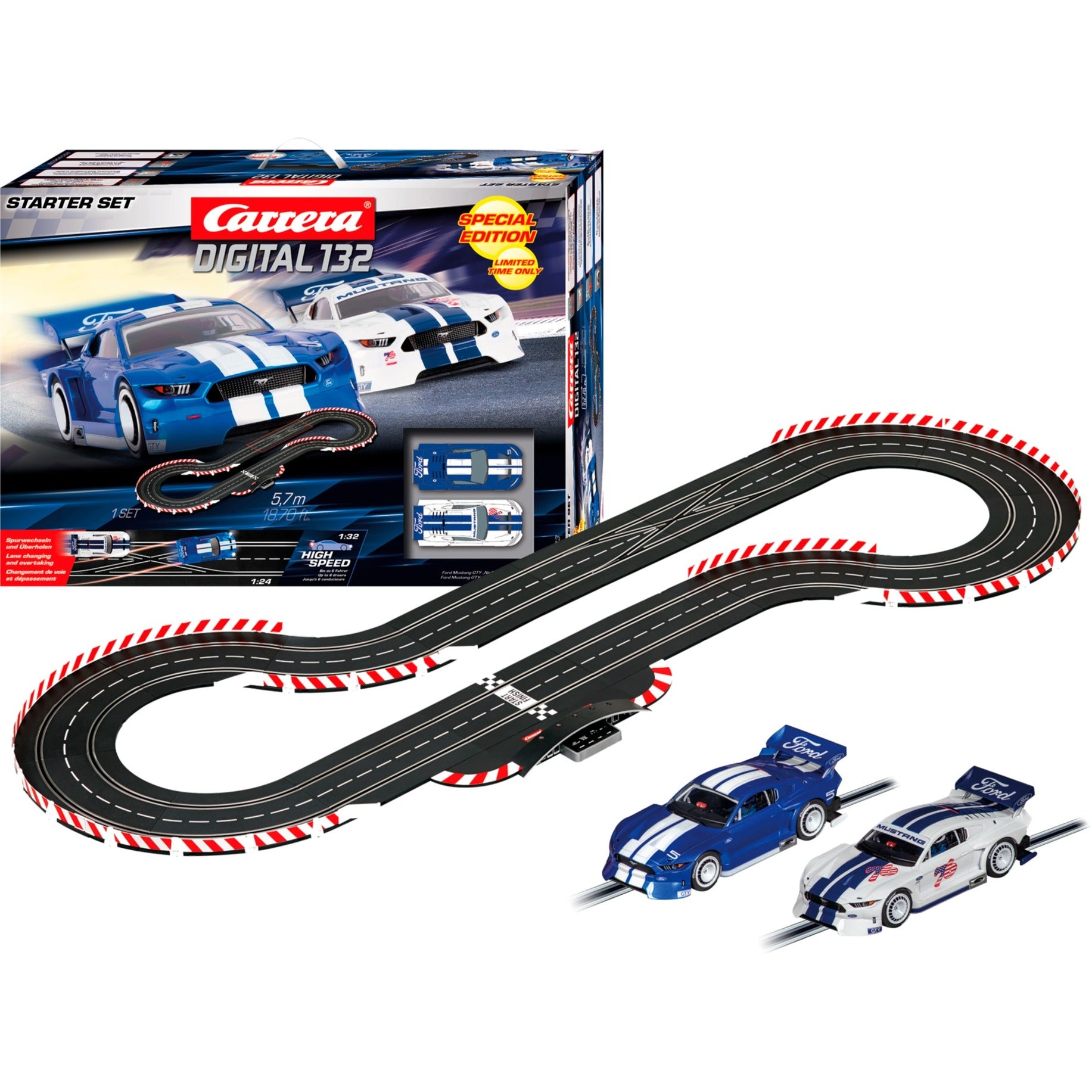 Set de démarrage de Carrera Digital 132