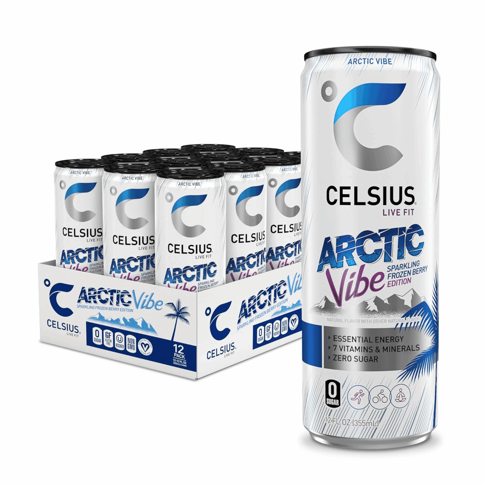 Canette Celsius Arctic Vibe (12x 250ml)