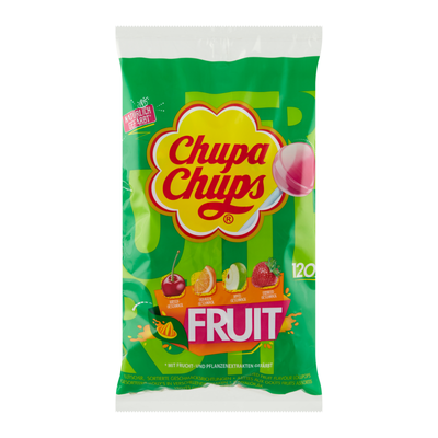Fruits sucettes Chupa Chups (120 pièces)