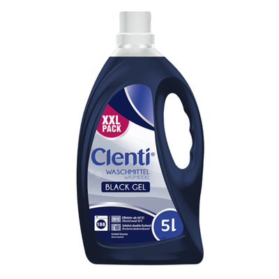 Détergent gel noir Clenti (2x 5l)