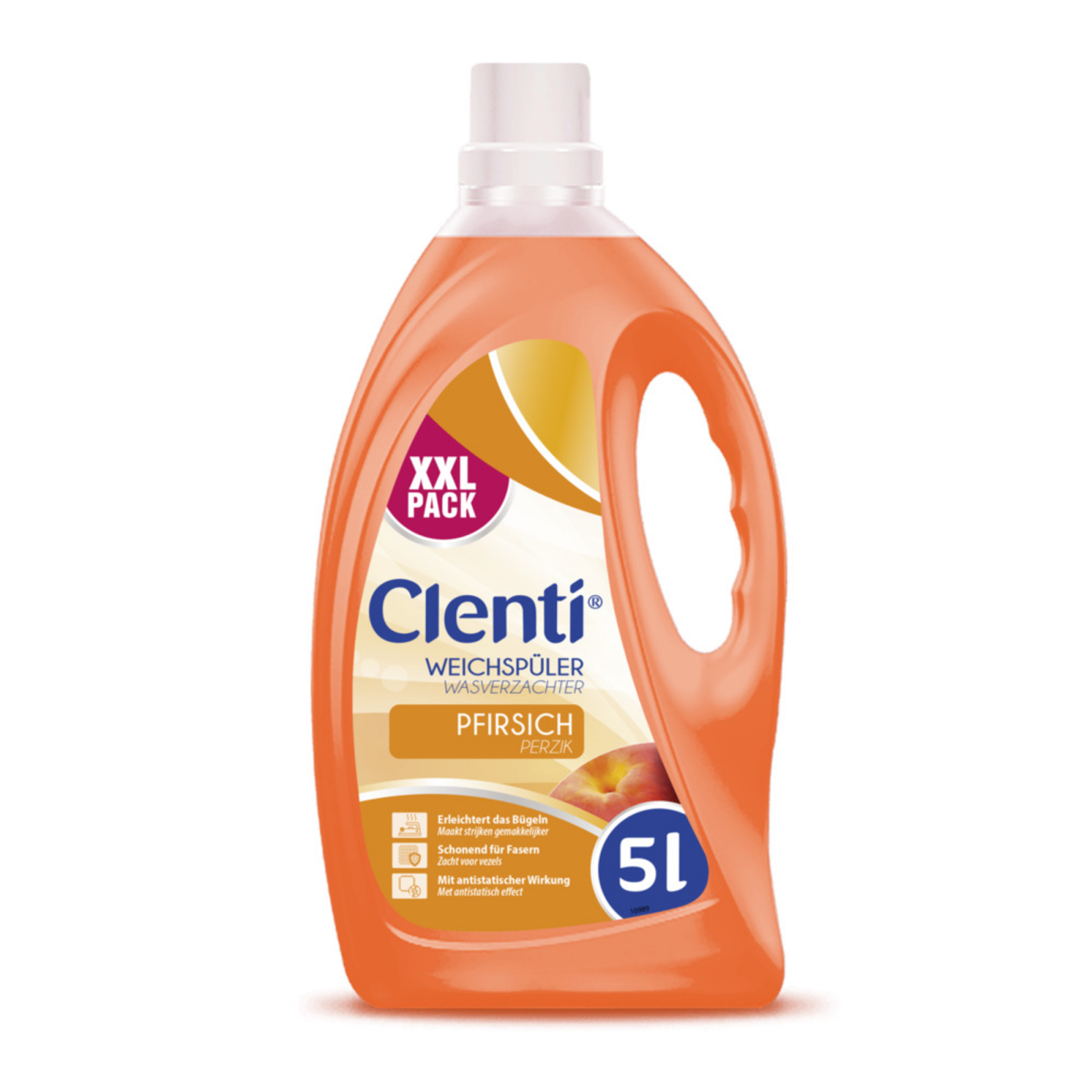 Adoucissant Clenti pêche (2x 5l)