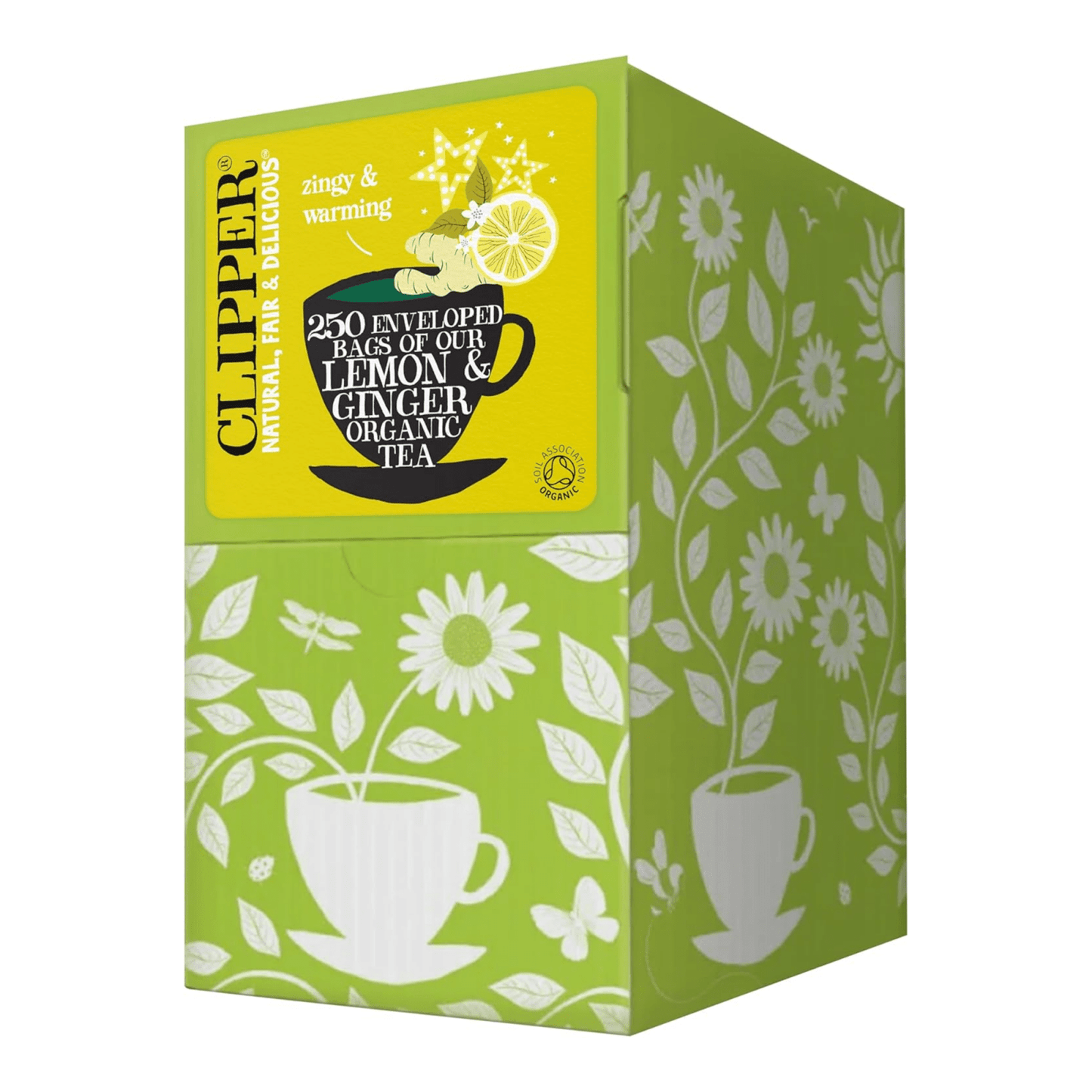 Clipper infusion citron gingembre bio (250 pièces)