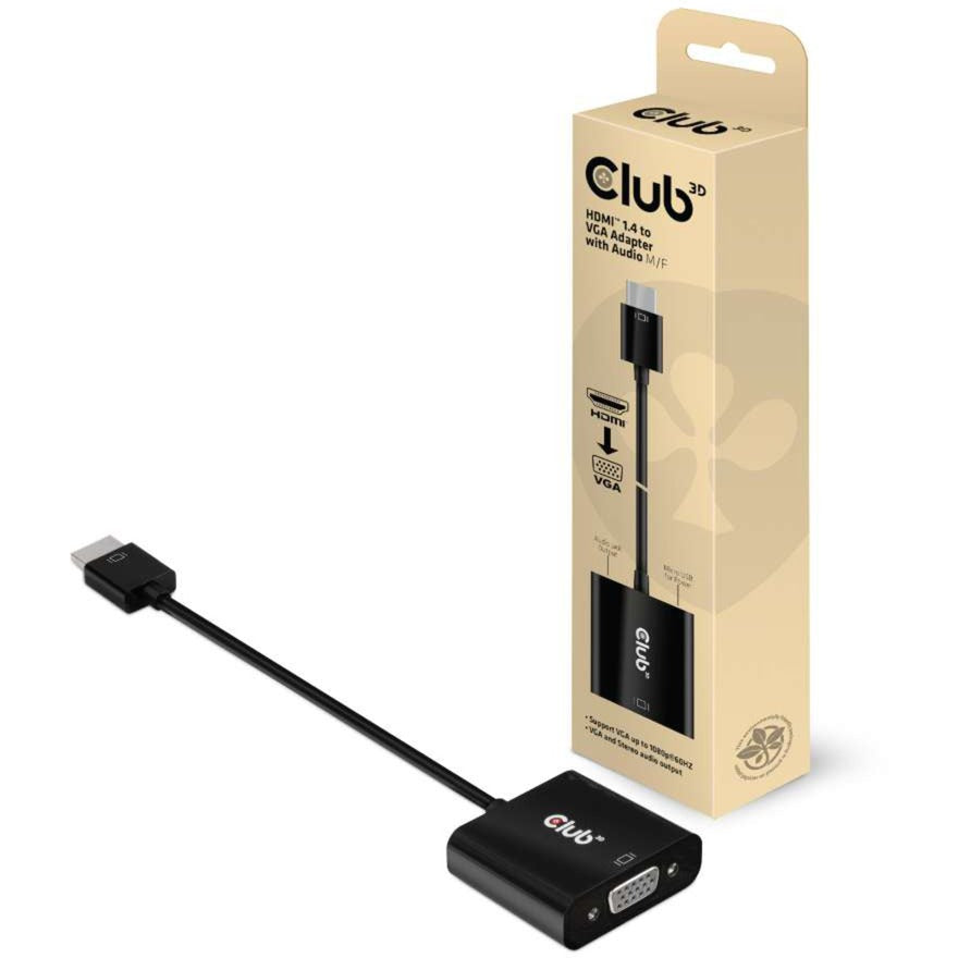 Club 3D HDMI 1.4 à VGA Adaptateur avec audio