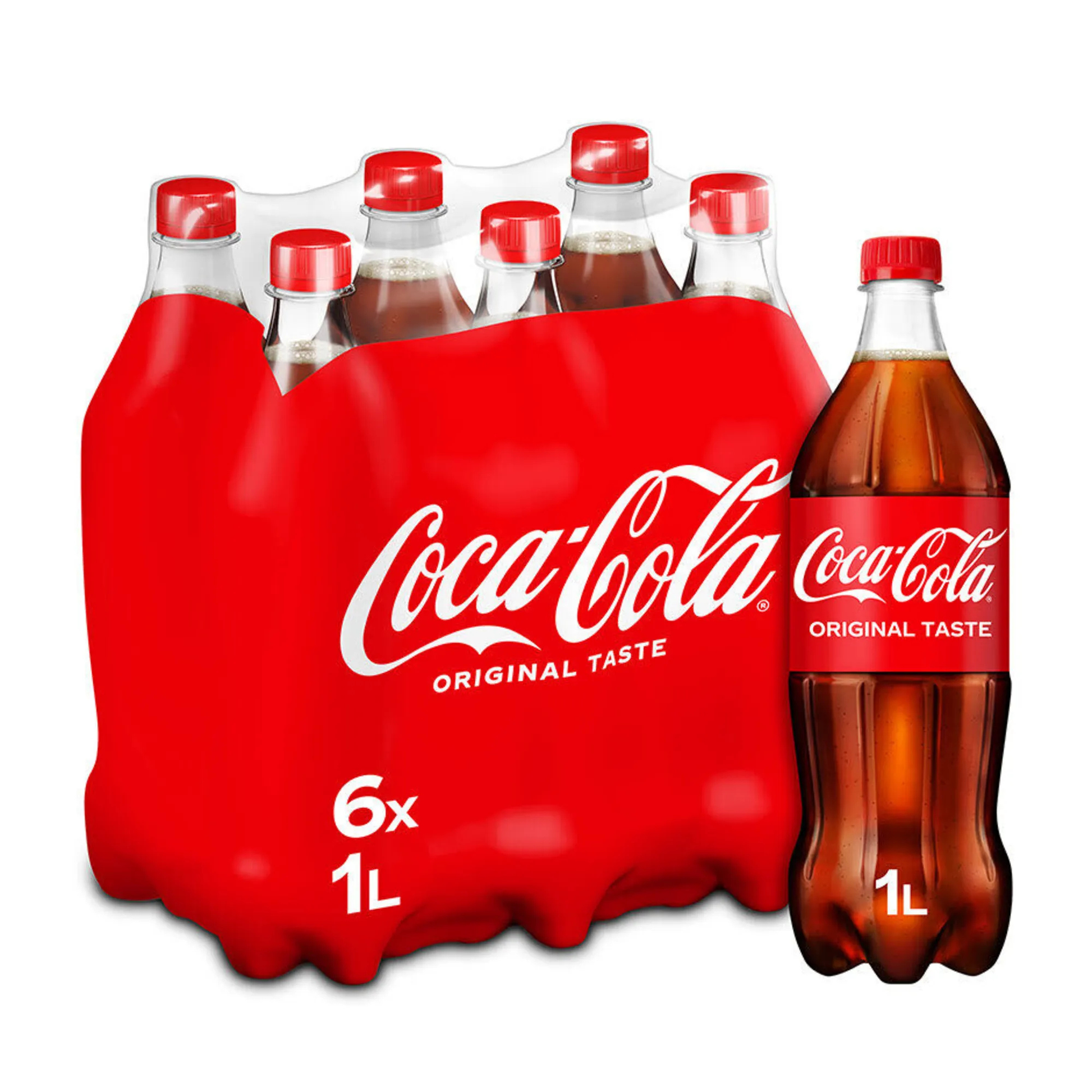 Bouchon régulier Coca-cola (6x 1 litre)