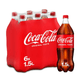 Bouchon régulier Coca-cola (6x 1,5 litres)