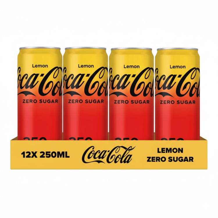 Canette Coca-cola zéro citron (12x 250ml) (copie)