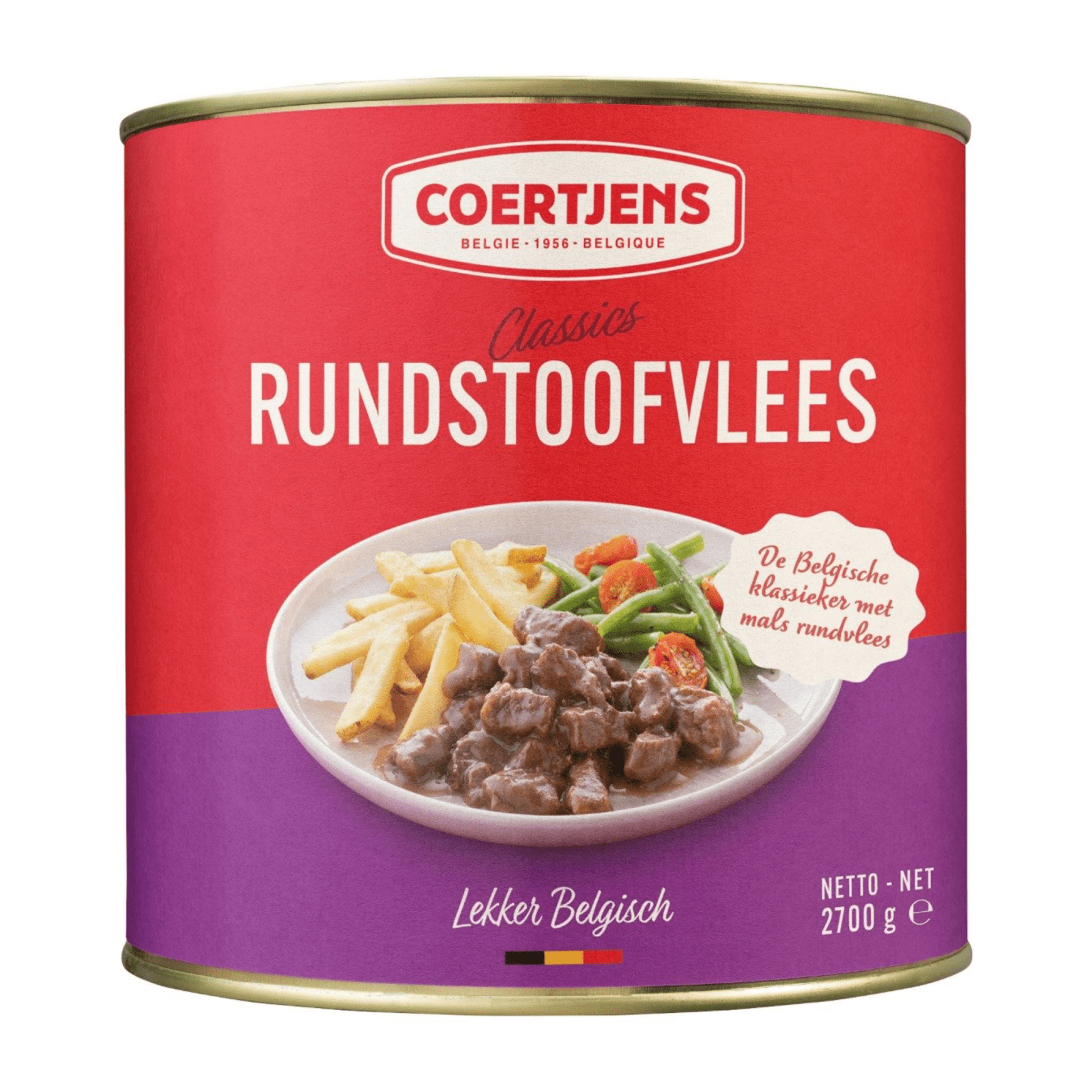 Ragoût de bœuf Coertjens 35% (2,7 kg)