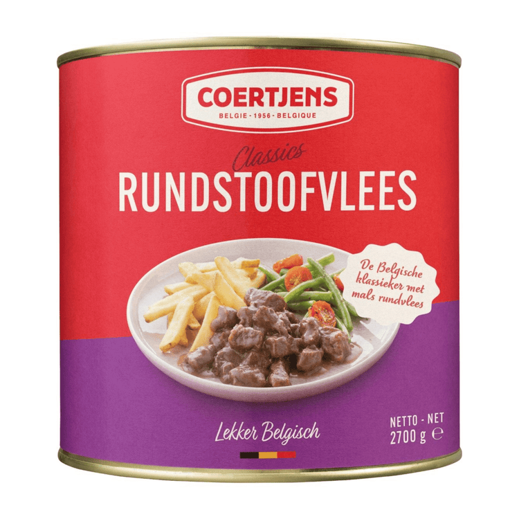 Ragoût de bœuf Coertjens 35% (2,7 kg)