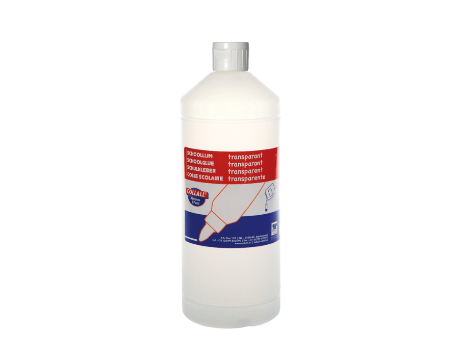Collall School Glue Transparent 1L