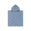 BLISS DE CORAL | plage hydrophile multicolore poncho 52 x 52 cm