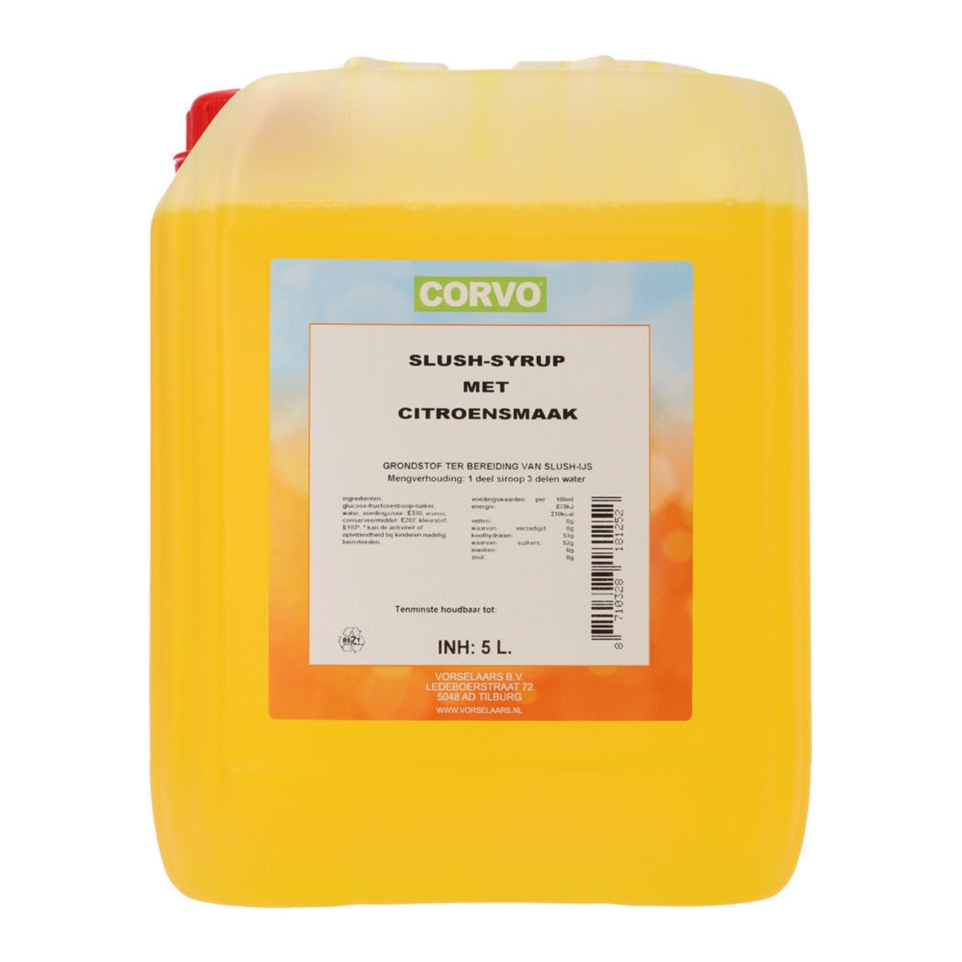 Sirop de granité Corvo citron (5 litres)