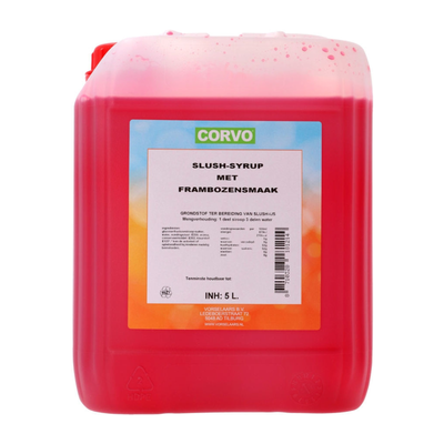 Sirop de barbotine Corvo framboise (5 litres)