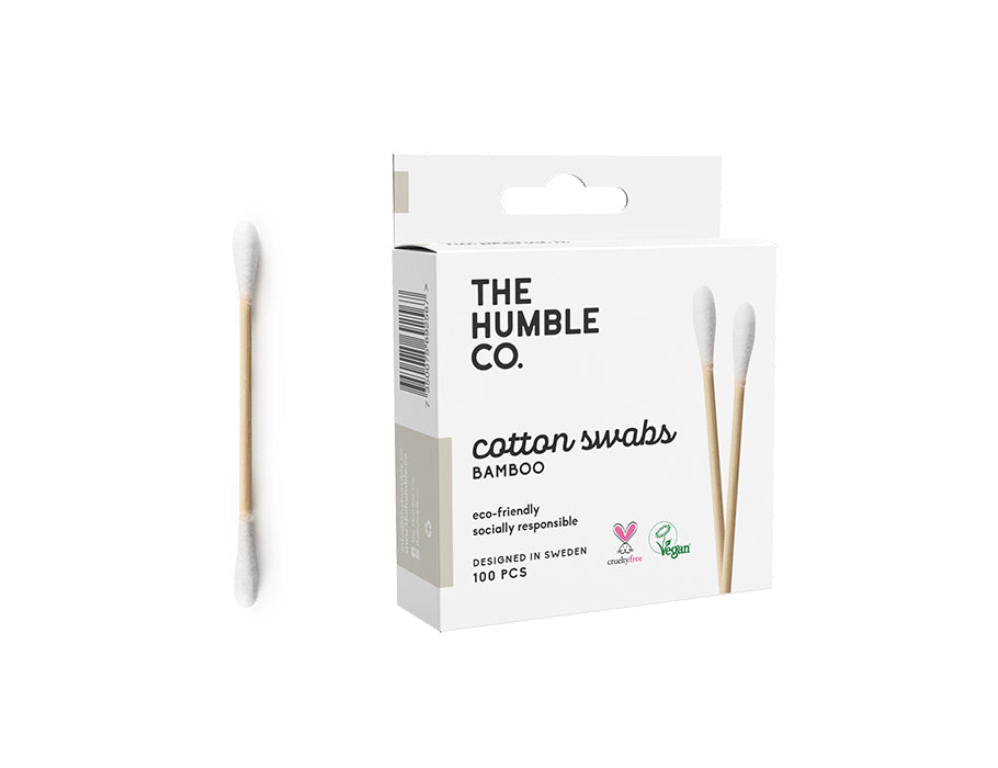 The Humble Co. Bamboo Cotton Swabs - Blanc