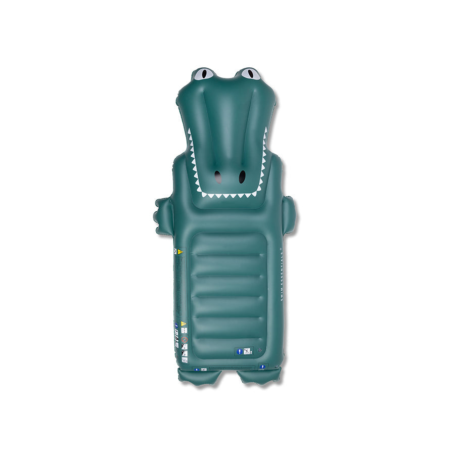 Dreamscape | lit d'air de luxe de crocodile vert