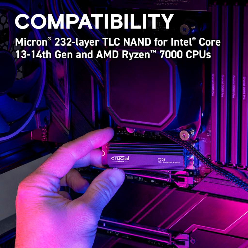 T705 crucial 4 TB