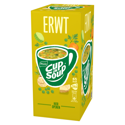 Knorr tasse à soupe aux pois (24x 140 ml)