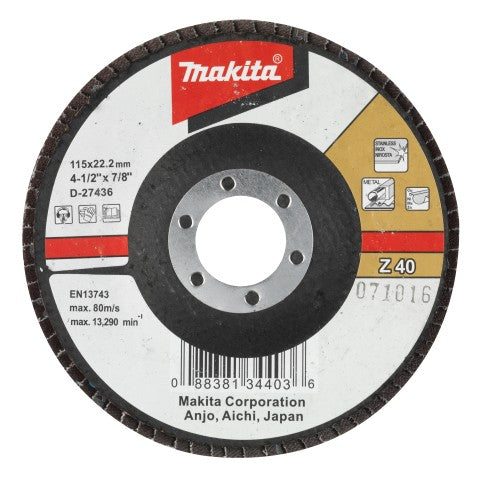 Accessoires Makita ponceuse à lattes. 125x22 k60 - d-27492