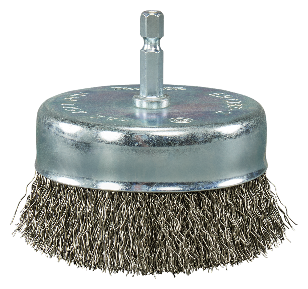 Brosse à bol Makita | 1 4 | 80 mm | acier inoxydable - d-76598